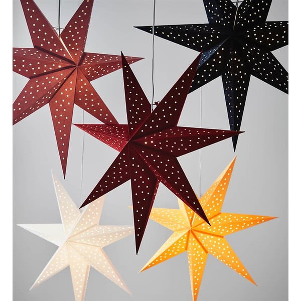 Decorazione luminosa natalizia rossa da appendere Clara - Markslöjd-image-2