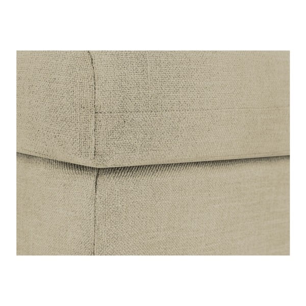 Poggiapiedi beige Iris - Mazzini Sofas-image-2