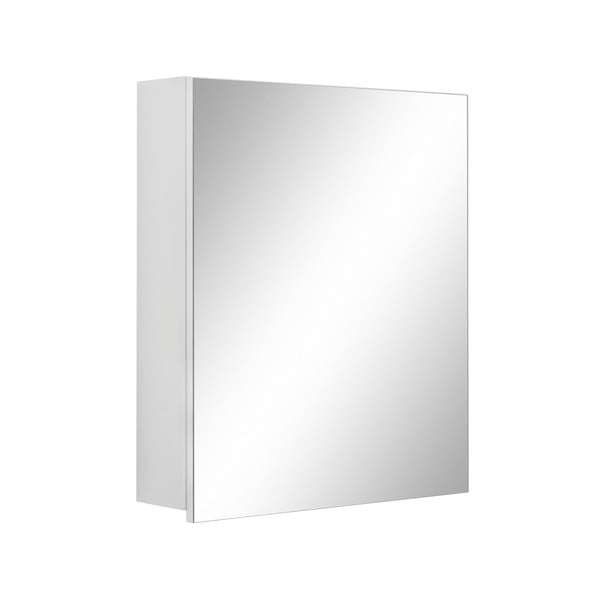 Mobile da bagno a parete bianco con specchio , 60 x 70 cm Wisla - Støraa