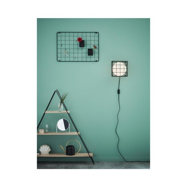 Lampada da parete nera Cage - Markslöjd-image-1