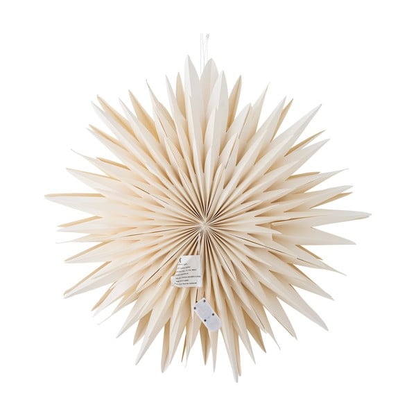 Decorazione luminosa bianca a sospensione ø 50 cm Elijas – Bloomingville-image-3