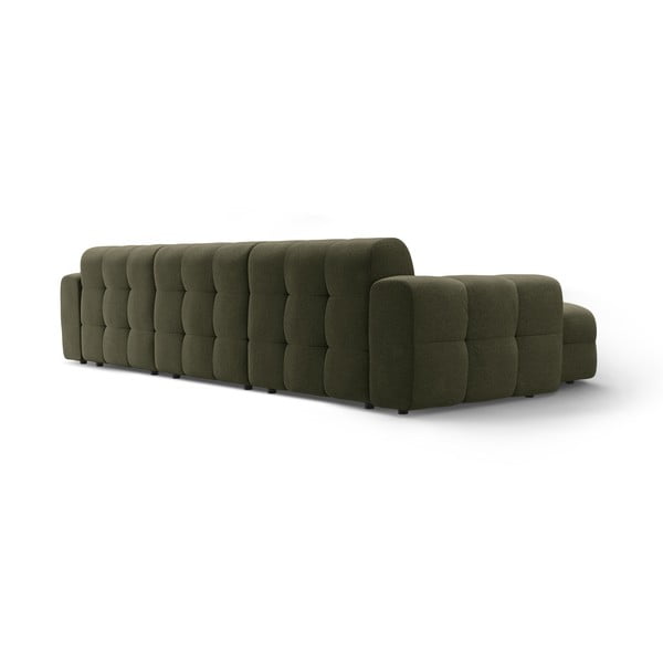 Divano angolare verde (con penisola a sinistra/con chaise lounge) Kendal – Micadoni -image-4