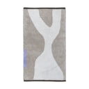 Tappeto in cotone lavabile bianco e beige 50x80 cm Figura - Mette Ditmer Denmark