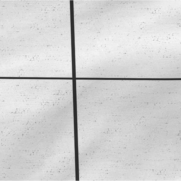 Set di 2 federe in cotone, 50 x 75 cm Tartan - Blanc-image-1