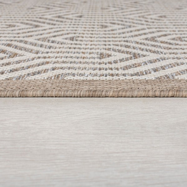 Tappeto beige per esterni 200x290 cm Bellizi - Flair Rugs-image-4