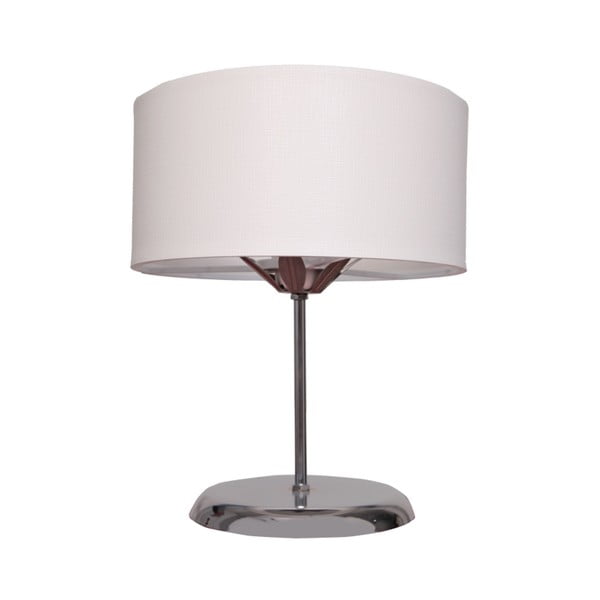 Lampada da tavolo bianco/grigio Chromium - Magenta Home