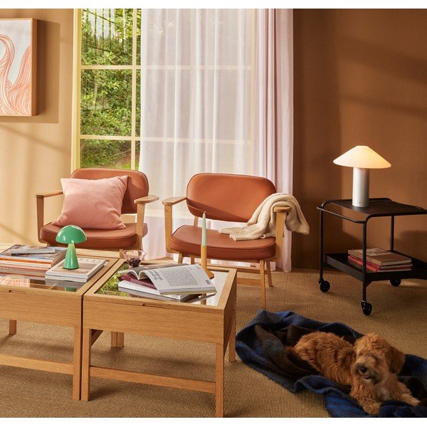 Cuscino decorativo 50x50 cm Alive - Hübsch-image-1