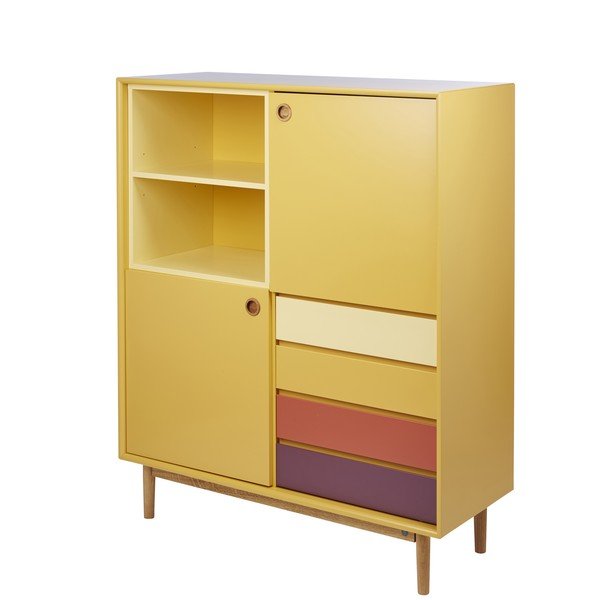 Cassettiera giallo senape , 114 x 137 cm Color Box - Tom Tailor-image-3