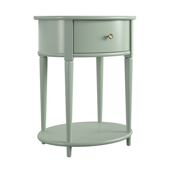 Comodino verde chiaro Aurora - Støraa