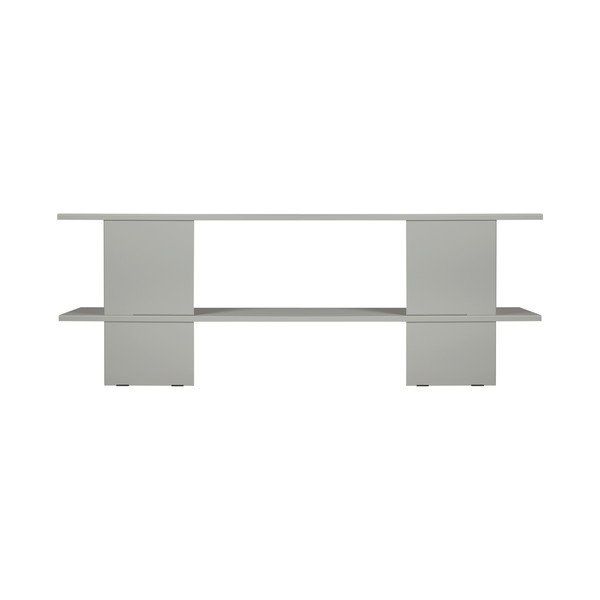 Scaffale grigio chiaro in metallo 160x57x37 cm Hes – noo.ma-image-3
