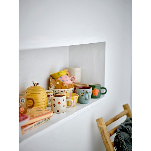 Tazza per bambini beige in gres 130 ml Addy – Bloomingville Mini-image-2