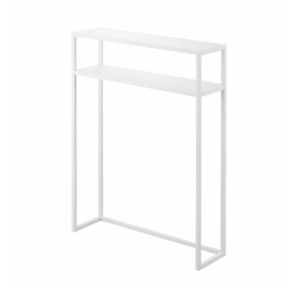 Tavolo consolle bianco in metallo 18x60 cm Tower – YAMAZAKI