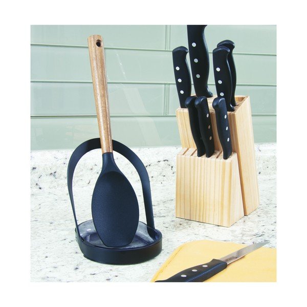 Portaoggetti nero per utensili da cucina , 12 x 13 cm Austin - iDesign-image-1