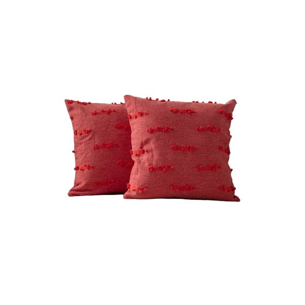 Federe decorative in set 2 pz 43x43 cm Tuffet – Mioli Decor