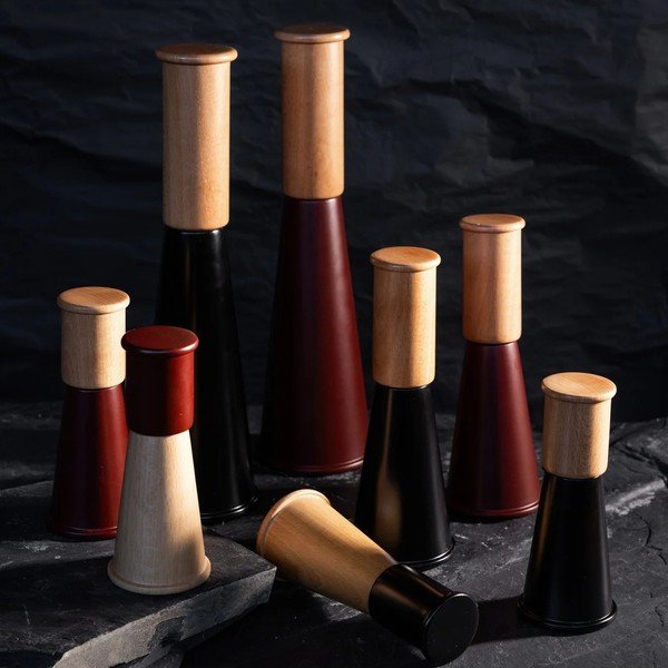 Macina pepe e sale rosso/di colore naturale in ceramica Gurken – Sagaform-image-4
