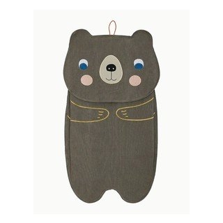 Organizer da appendere marrone in tessuto Darling Bear – OYOY Mini