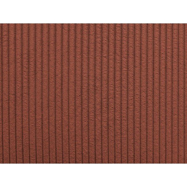 Pouf in velluto a coste color mattone Nihad modular - Bobochic Paris-image-3