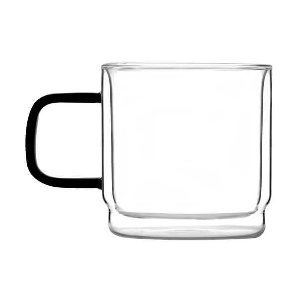 Set di 2 tazze a doppia parete, 320 ml Carbon - Vialli Design-image-2