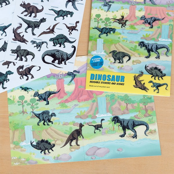 Set da gioco creativo con dinosauri Prehistoric Land - Rex London-image-1