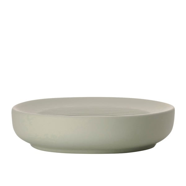 Portasapone in porcellana verde chiaro Ume - Zone