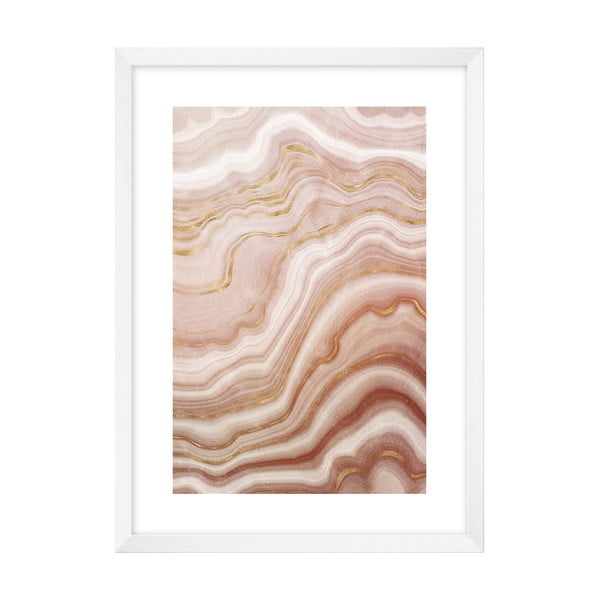 Poster 50x70 cm Marble - knor