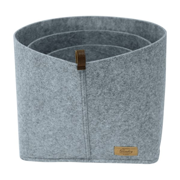 Organizzatore tessile grigio Feltro, 30 x 18 cm Feli - Wenko-image-2