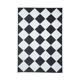 Tappeto bianco e nero lavabile 120x170 cm Lyna Charcoal&White – Think Rugs