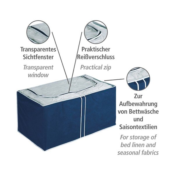Contenitore blu Oceano, 48 x 53 cm Air - Wenko-image-2