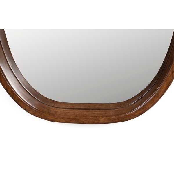 Specchio da parete con cornice in legno 40x120 cm Nyko - White Label-image-2