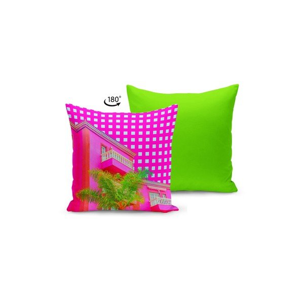 Cuscino con imbottitura Neo Pink, 43 x 43 cm - Kate Louise-image-1