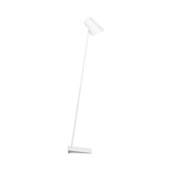 Lampada da terra bianca con paralume in metallo (altezza 140 cm) Cardiff - it's about RoMi