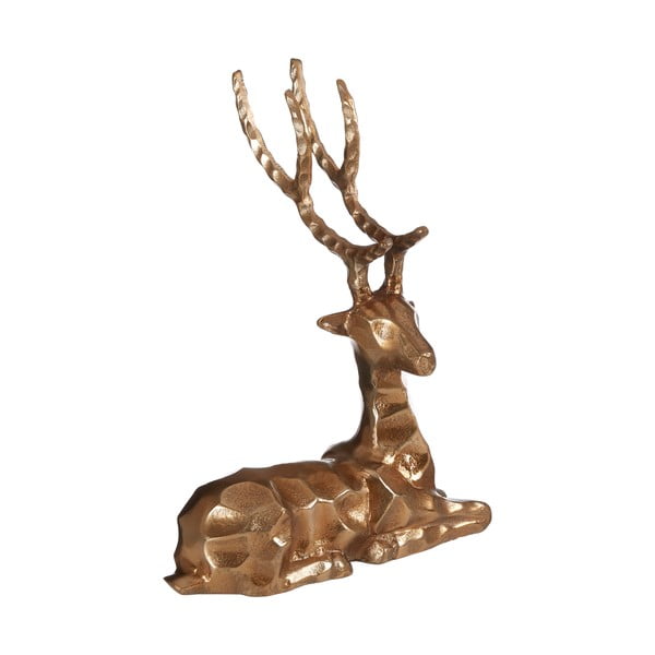 Statuetta in metallo Stag - Premier Housewares-image-1