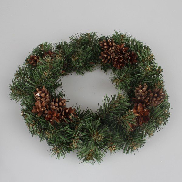 Corona decorativa con pigne Gavin, ø 26 cm - Dakls