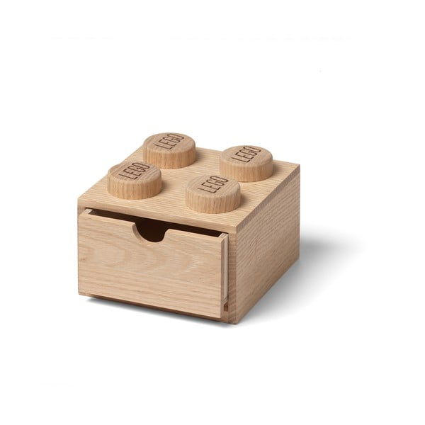 Contenitore per bambini in legno di quercia Wood - LEGO®-image-3