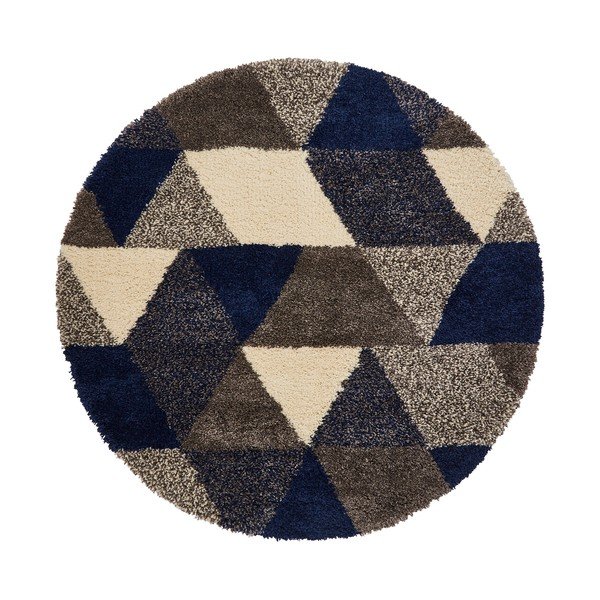 Tappeto Lagoon Triangle, ø 160 cm Royal Nomadic - Think Rugs