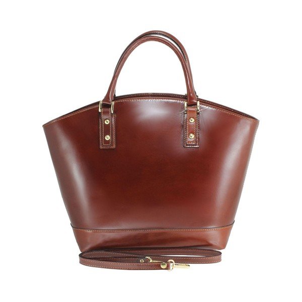 Borsa Stefania in pelle marrone - Chicca Borse-image-2