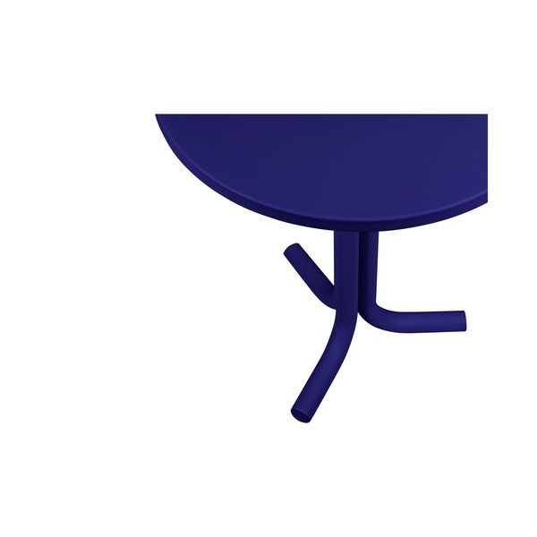 Tavolo da pranzo da giardino rotondo in metallo ø 59 cm Nokk – noo.ma-image-4