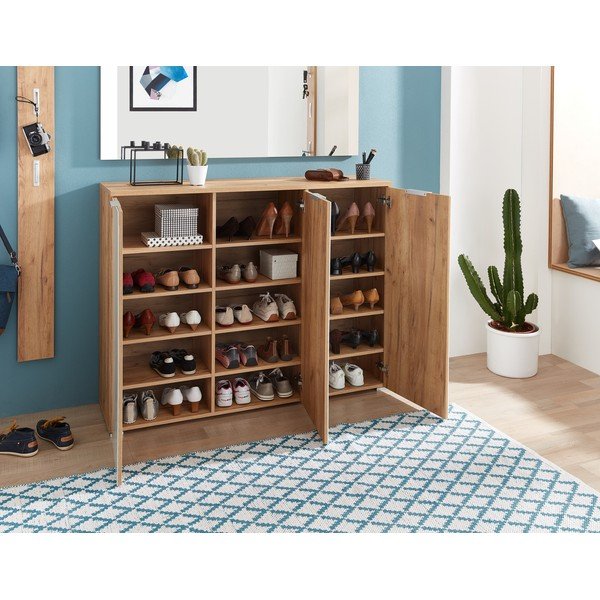 Scarpiera bianca in rovere Telde - Germania-image-1