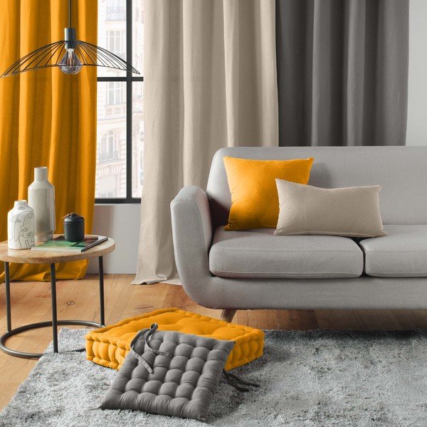 Cuscino di seduta 38x38 cm Twily - douceur d'intérieur-image-3