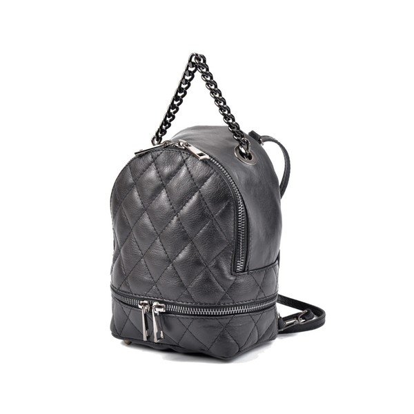 Zaino in pelle nera Alisso - Roberta M-image-4