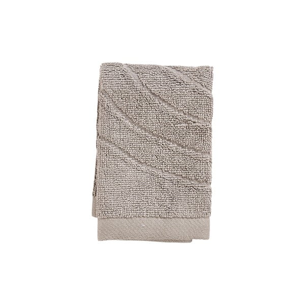 Asciugamano tipo terry greige in cotone 30x30 cm Time – Zone