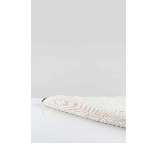 Tappeto da bagno in cotone crema Irya Home Collection , ø 90 cm Ronan - Foutastic-image-2