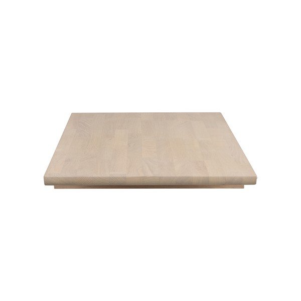 Piano d'appoggio aggiuntivo per tavolo da pranzo in rovere massiccio 140x50 cm Clapperton – Rowico