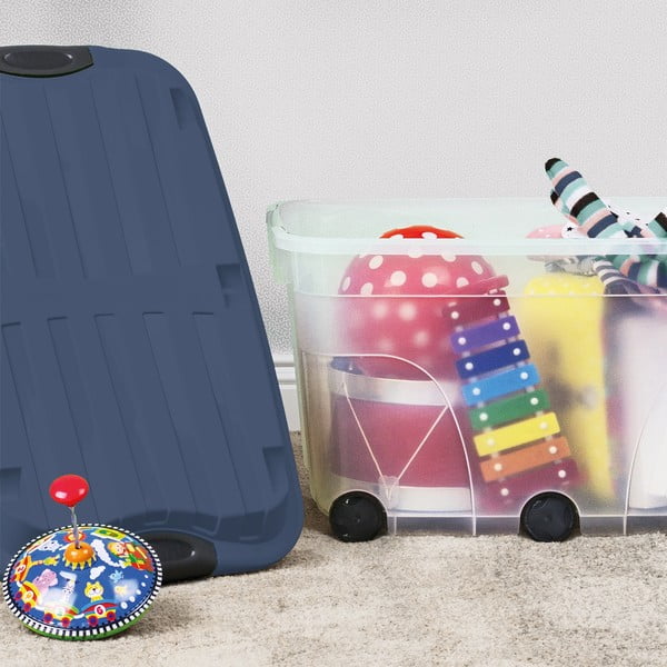 Scatola di plastica con coperchio Roller - Rotho-image-1