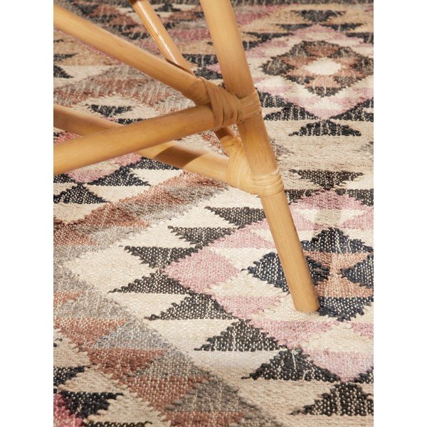 Tappeto grigio in iuta tessuto a mano 200x300 cm Roya Parsa – Elle Decoration-image-2