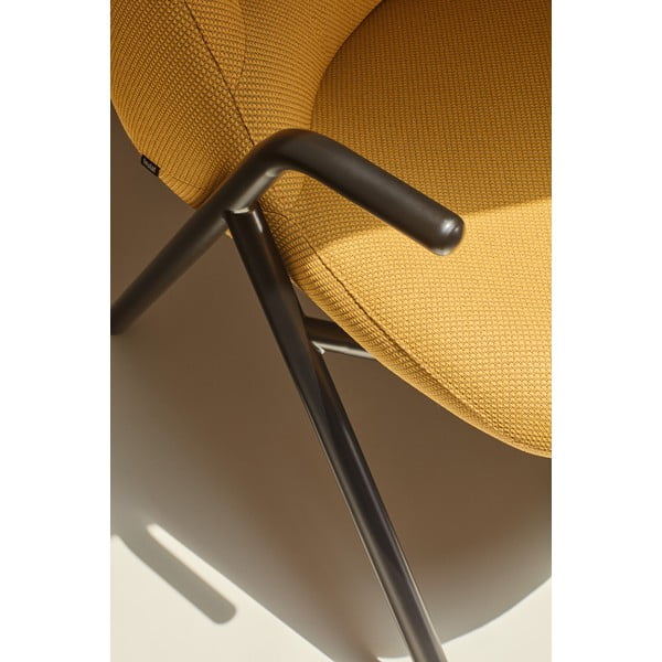 Poltrona gialla , altezza 90 cm Dins - Teulat-image-1