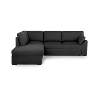 Divano letto angolare antracite (angolo sinistro) Janson - Scandic