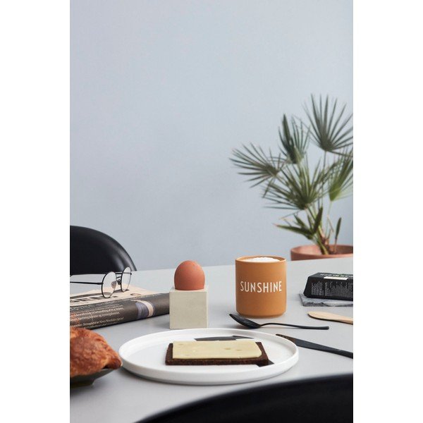 Tazza in porcellana giallo senape Preferito Sunshine - Design Letters-image-1