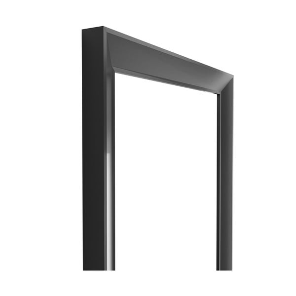 Specchio da parete con cornice nera, 47 x 147 cm Paris - Styler-image-2