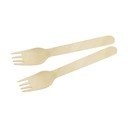 Set di 30 forchette in legno Nature - Fackelmann